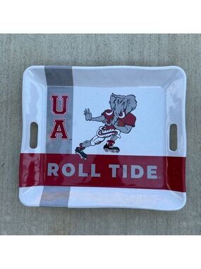 Magnolia Lane Alabama Crimson Tide Melamine Serving/Tailgating Tray with Big Al